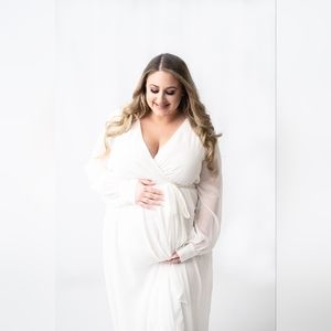 Baltic Born Clothing Lydia Maxi Dress in White